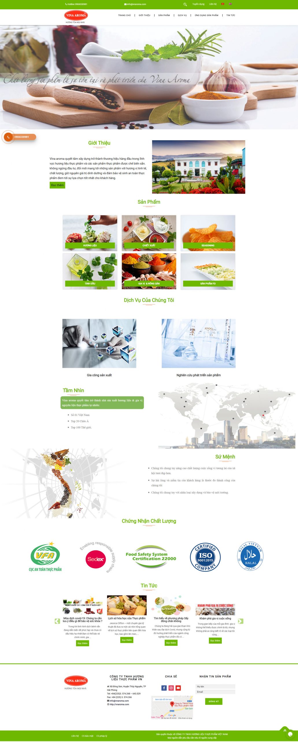 Giao diện mẫu thiết kế website công ty