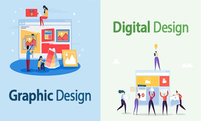 Digital Design vs Graphic Design