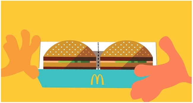Phim quảng cáo hoạt hình 2D, 3D của McDonald Mobile App