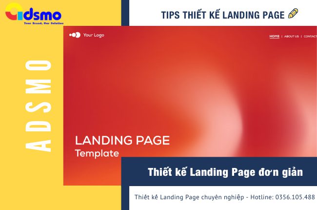 tips thiết kế landing page