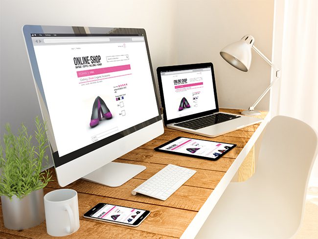 thiết kế website bán hàng chuẩn responsive