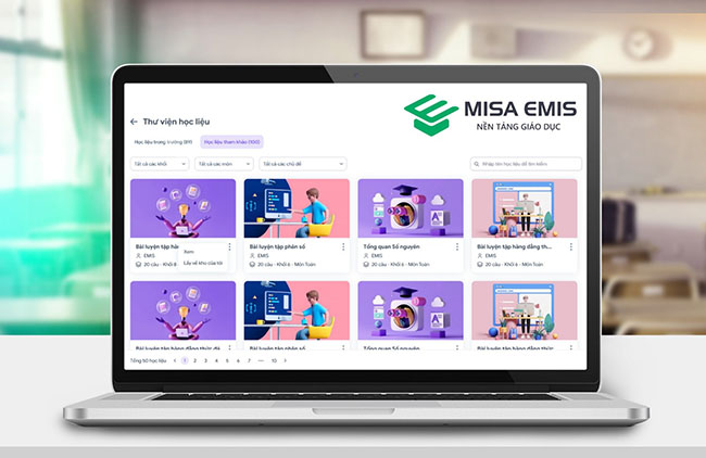 Phần mềm quản lý nhân sự trường học MISA EMIS