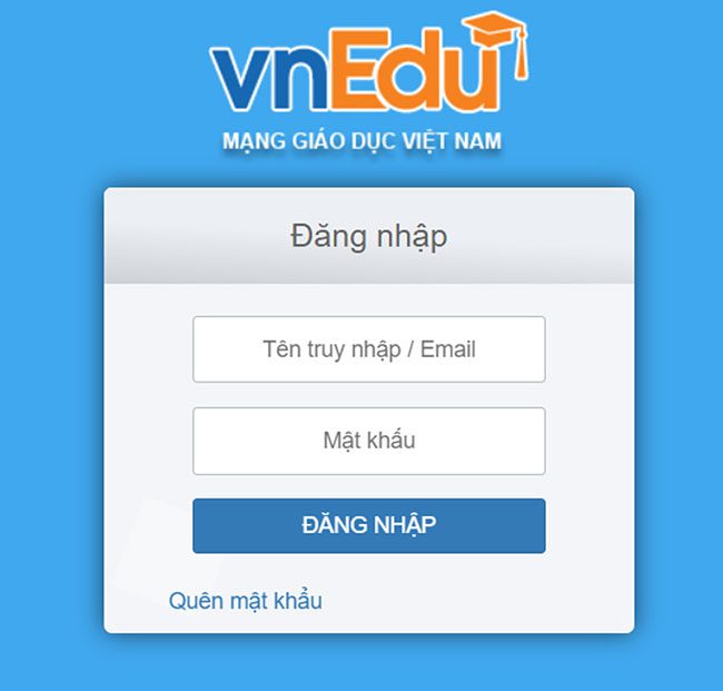 Phần mềm quản lý nhân sự trường học vnEdu
