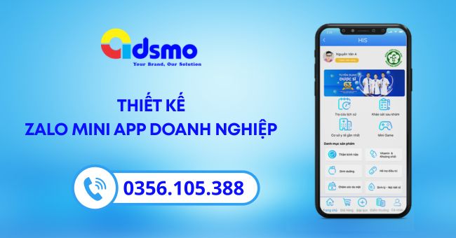 Thiết kế Zalo Mini App cho doanh nghiệp