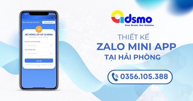 Thiết kế Zalo Mini App tại Hải Phòng