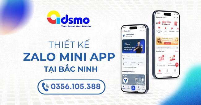 Thiết kế Zalo Mini App tại Bắc Ninh