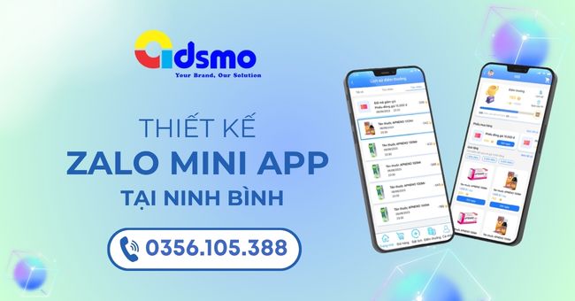 Thiết kế Zalo mini App tại Ninh Bình