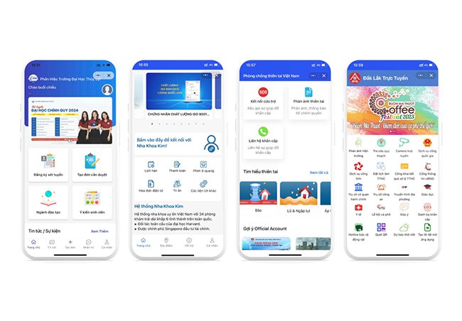 Các tính năng nổi bật của Zalo mini App