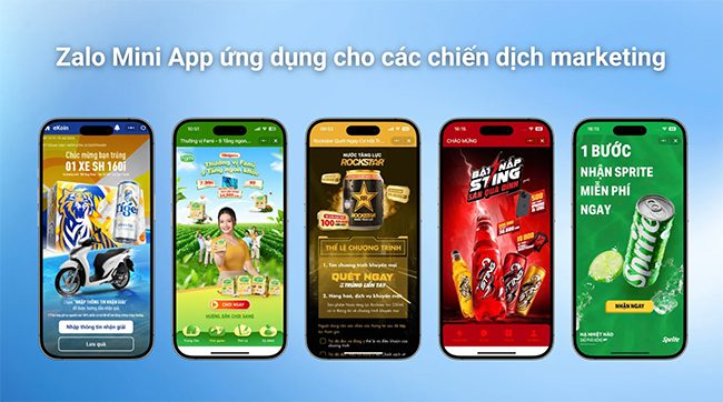 Những tính năng của zalo mini app